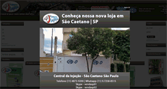 Desktop Screenshot of centraldainjecao.com.br