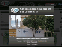 Tablet Screenshot of centraldainjecao.com.br